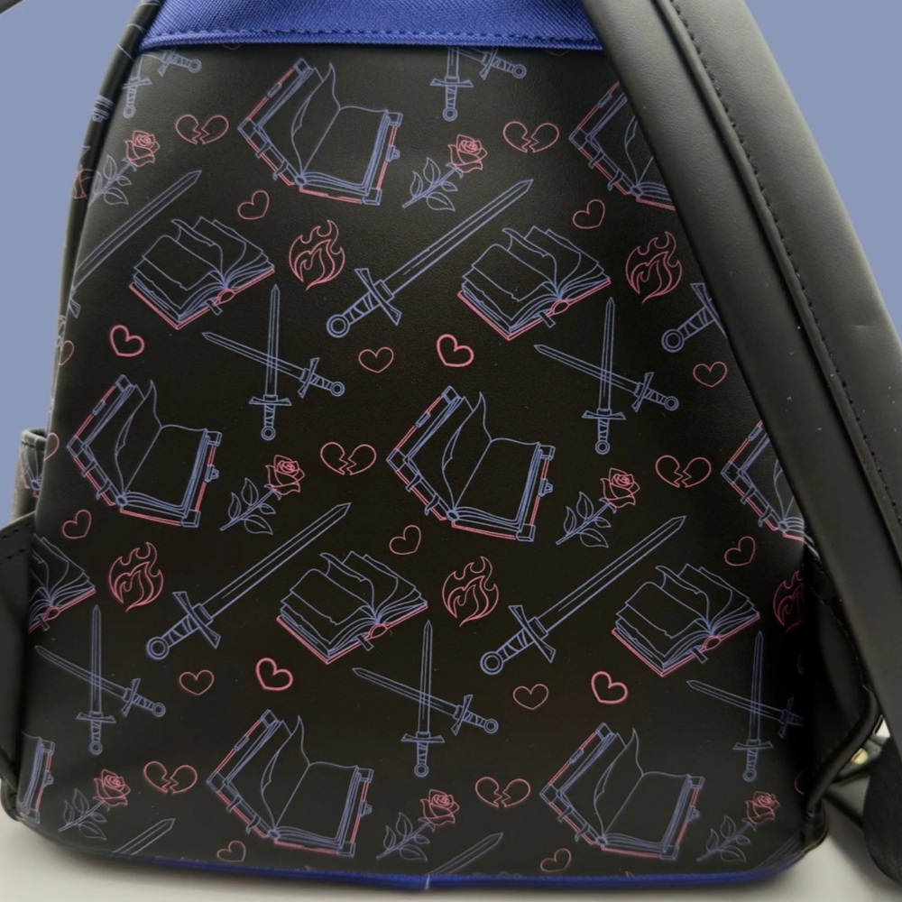 Romantasy Books Loungefly Mini Backpack Books-A-Million Exclusive - Picture 6 of 14